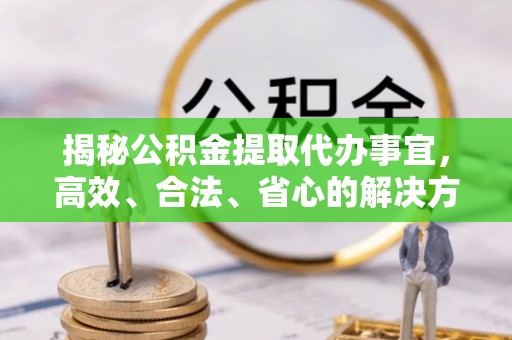 舟山揭秘公积金提取代办事宜，高效、合法、省心的解决方案