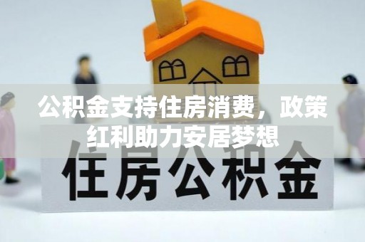 舟山公积金支持住房消费，政策红利助力安居梦想